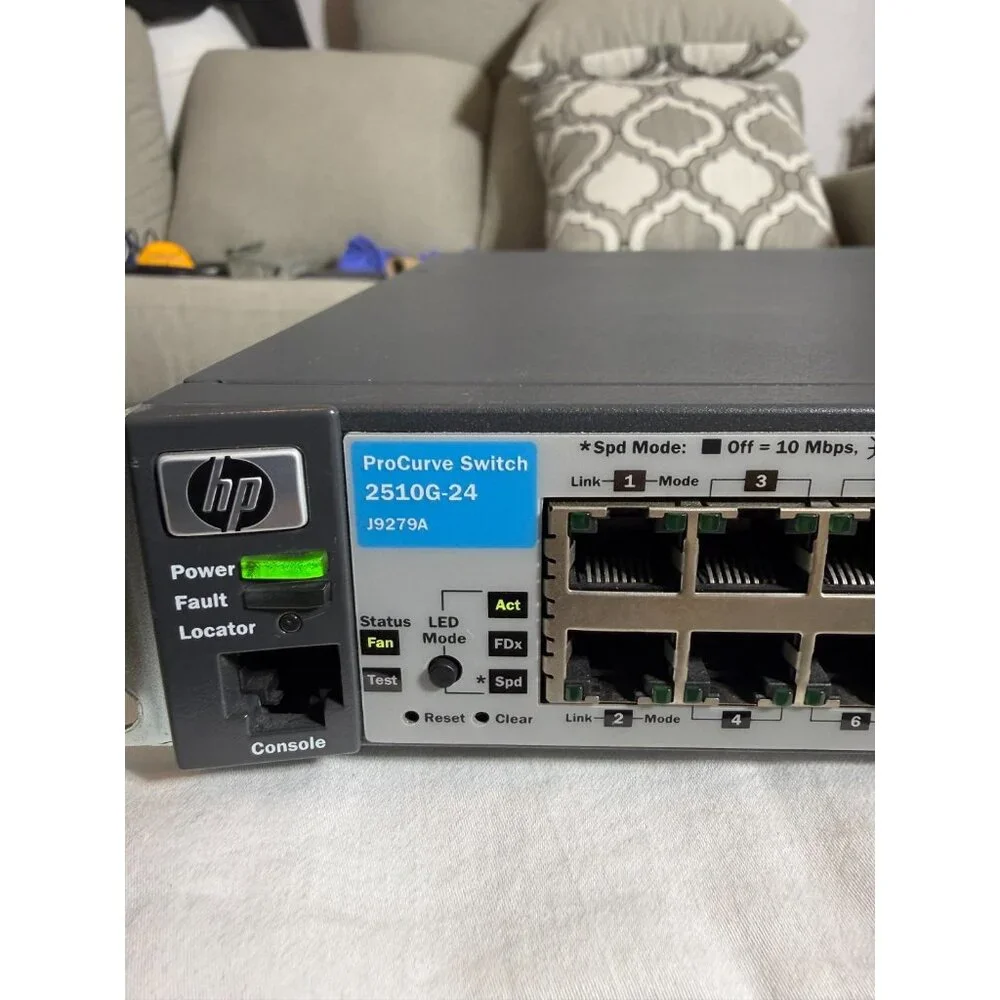 HP ProCurve 2510G-24 J9279A 24-Port Gigabit Ethernet Switch
